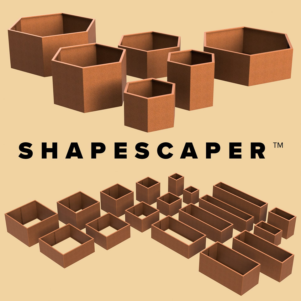 Shapescaper - Modular Steel Landscaping Systems